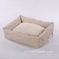 Tempat tidur anjing berkualiti tinggi yang mesra ekonomi yang mesra alam